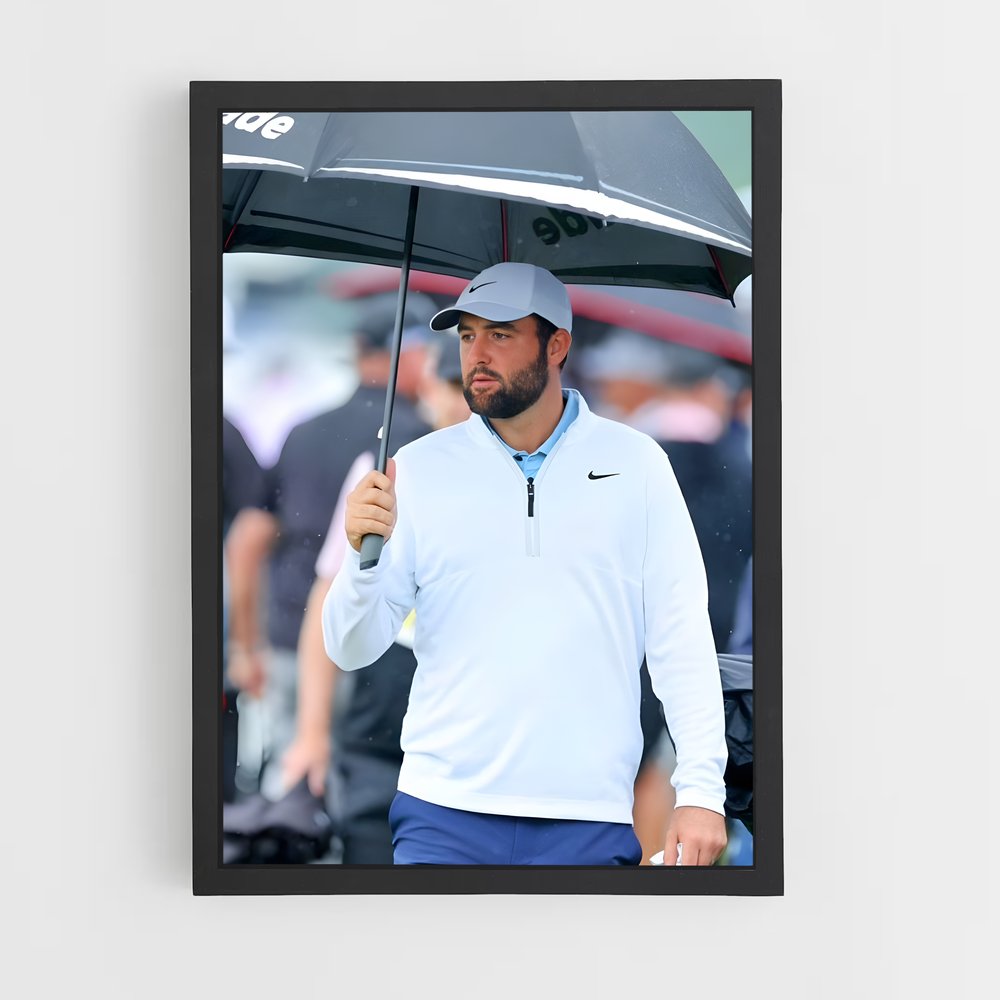 Poster Fairway Under Umbrella – affiche Golf (vue 2)